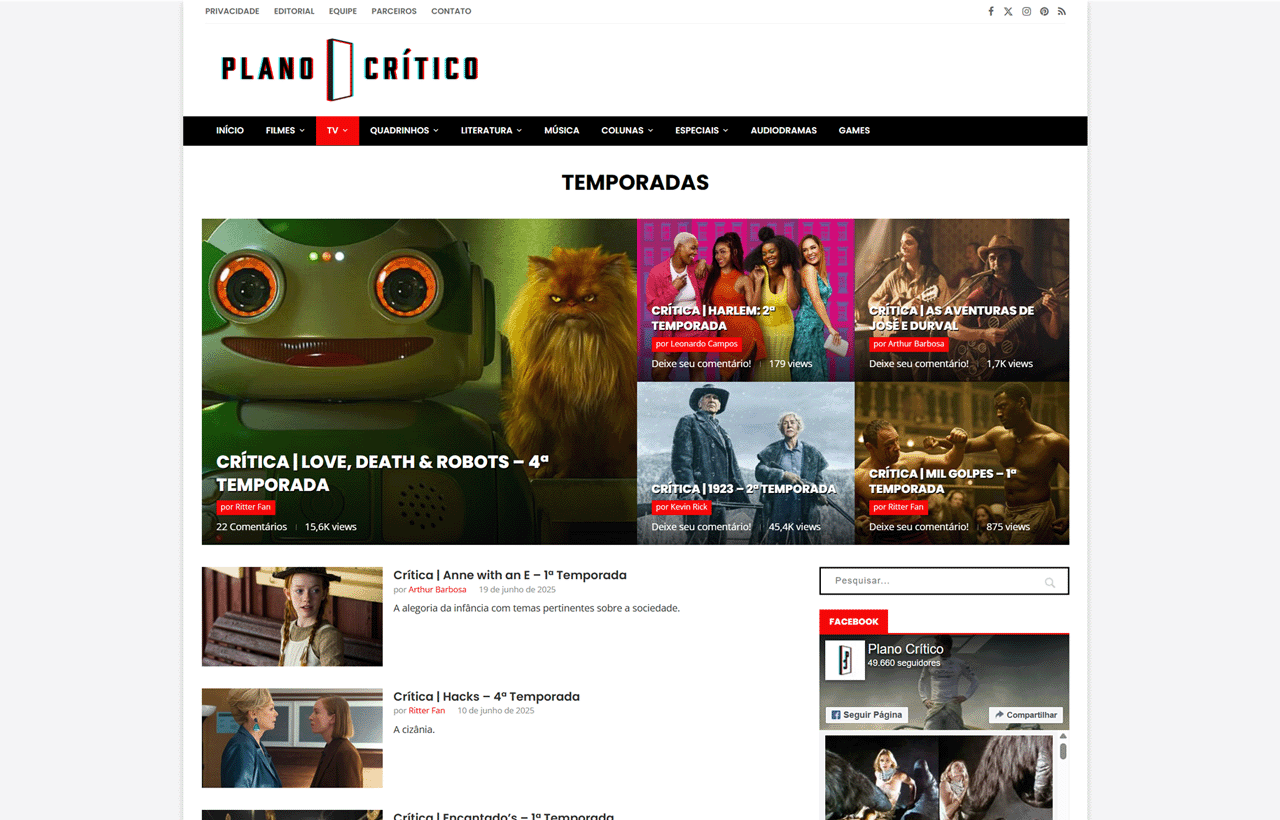 Plano Crítico